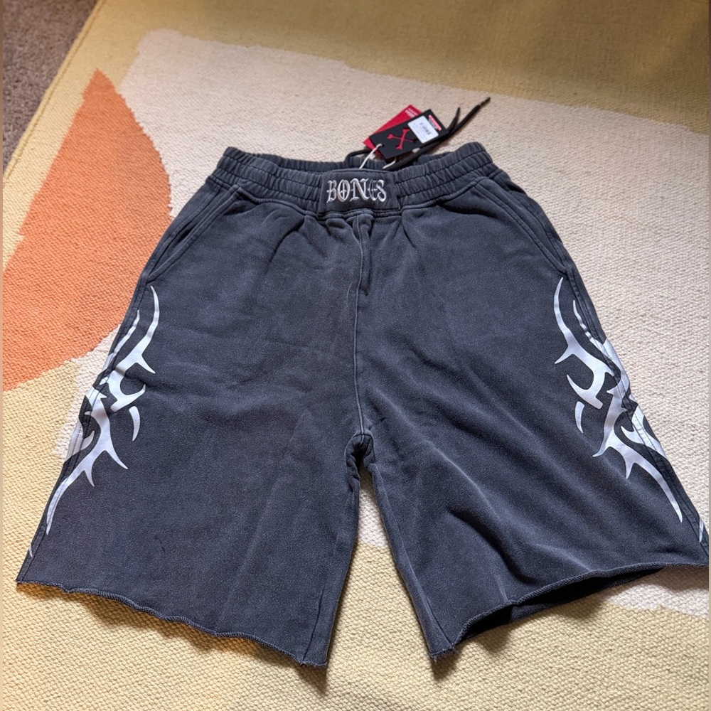 CYBER BAGGY JERSEY SHORT - VINTAGE BLACK (UNISEX)